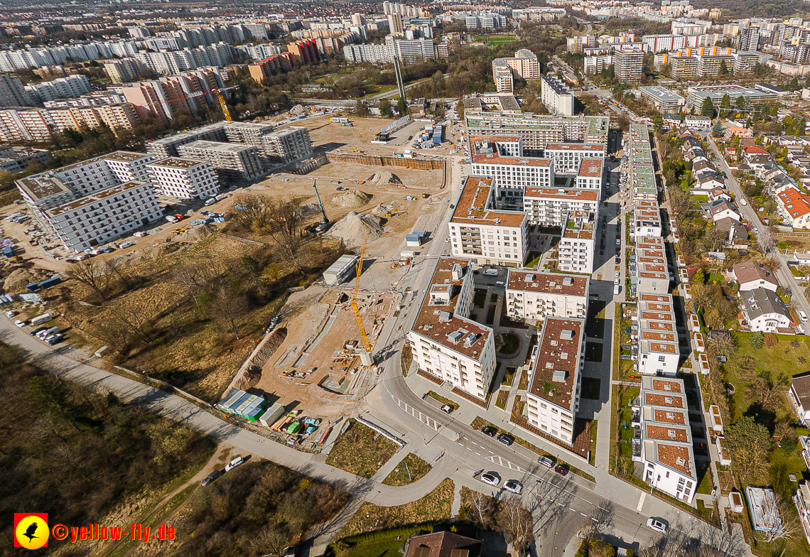 22.03.2023 - Baustele und Wohnanlage Alexisquartier